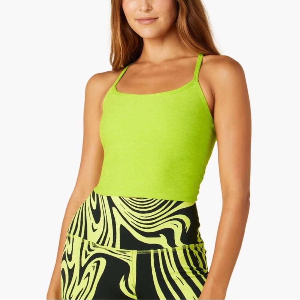 NWOT Spacedye Crop Tank